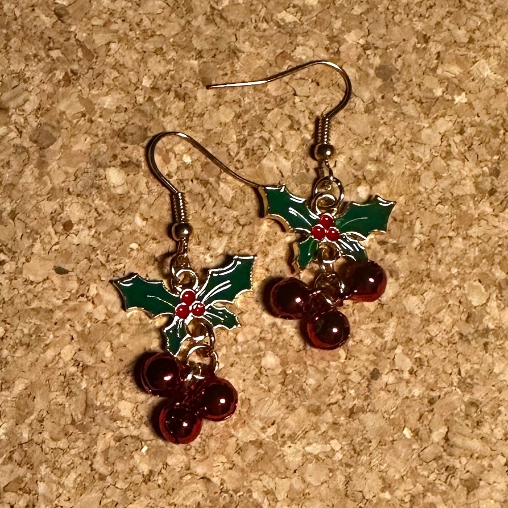 Mistletoe Bell Earrings